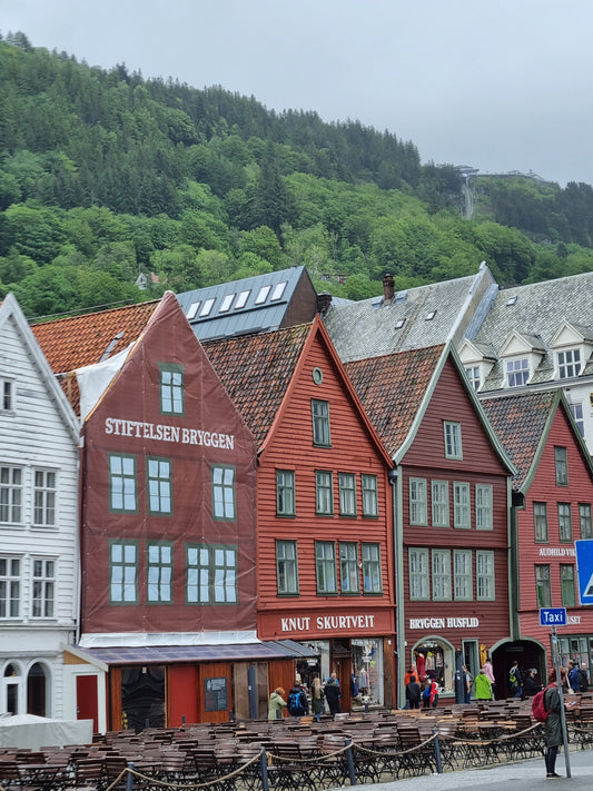 stad bergen in noorwegen