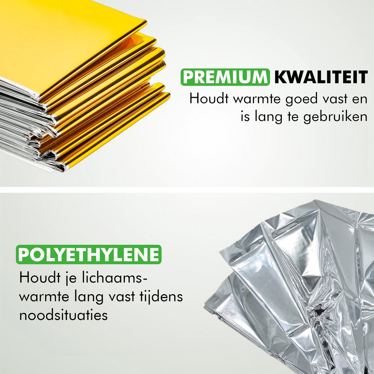 Travelhawk Nooddeken – 4 Stuks