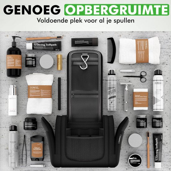 Travelhawk Toilettas – Ruime & Waterdichte Hangende Reis Toilettas