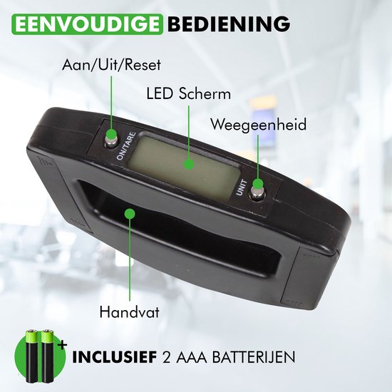 Digitale Kofferweegschaal