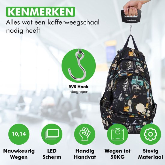 Digitale Kofferweegschaal