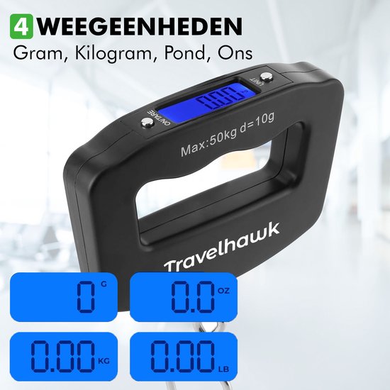 Digitale Kofferweegschaal