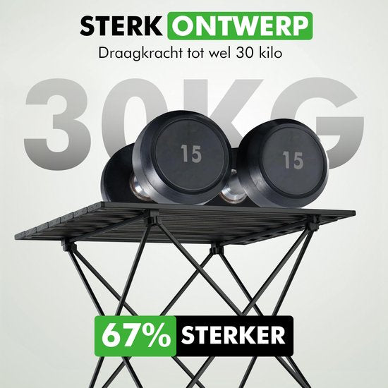 Travelhawk Campingtafel – Opvouwbare Aluminium Tafel