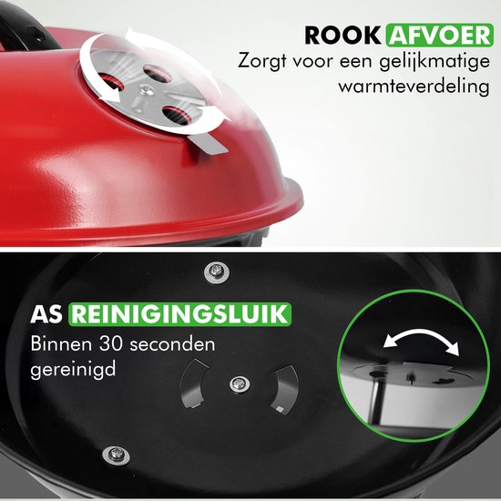 Travelhawk houtskool barbecue draagbaar
