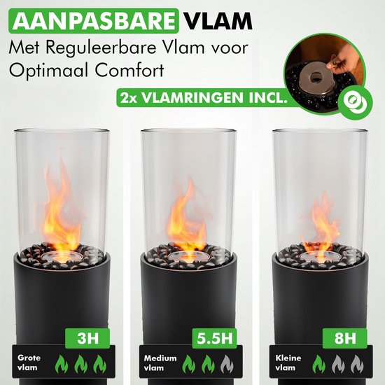 Tafelhaard accessoirepakket met tang en decorstenen