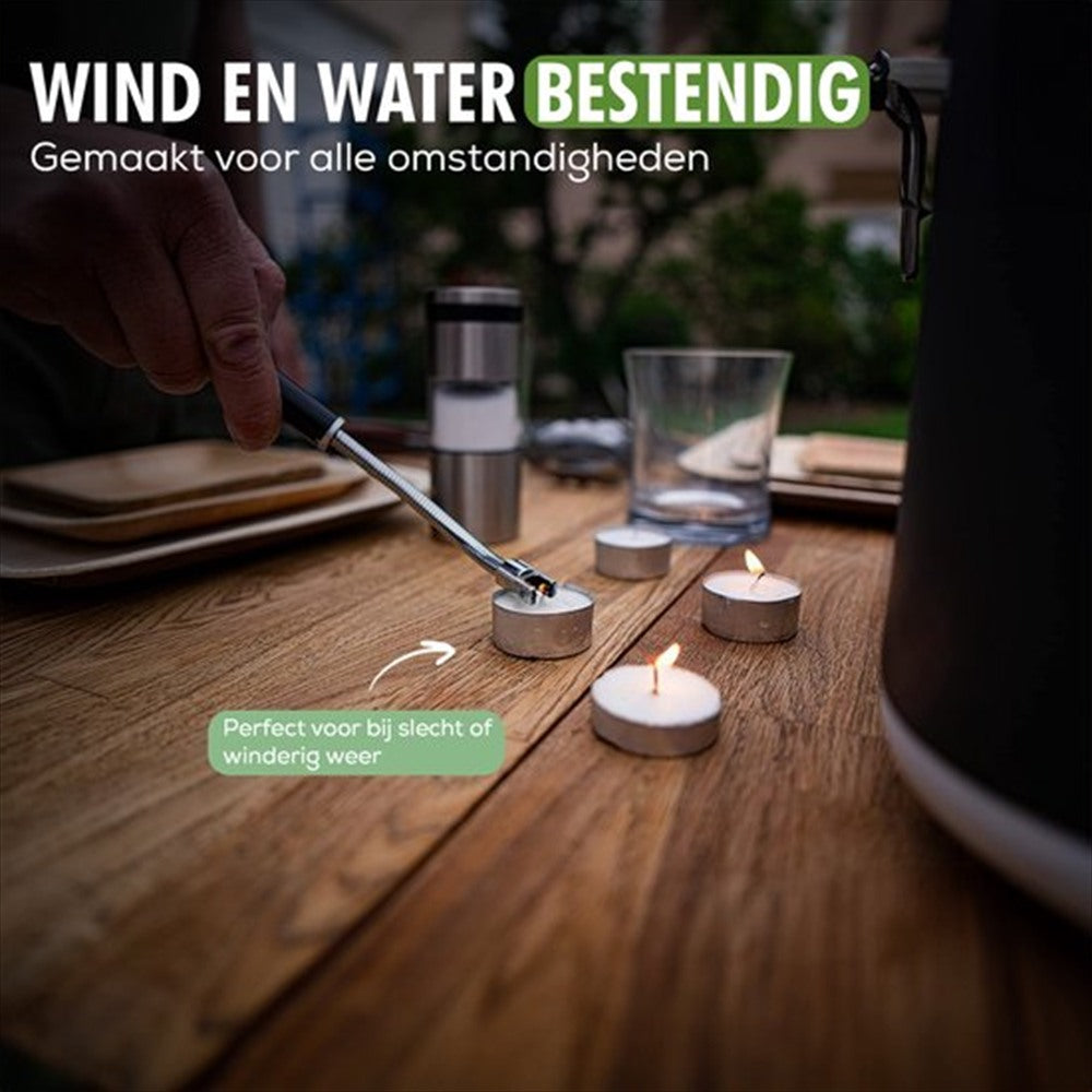 Close-up van de windproof plasma-boog van de Travelhawk elektrische aansteker tijdens ontsteking