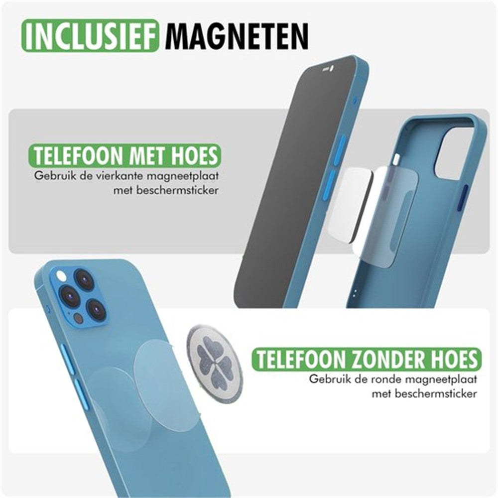 Close-up van magnetische Travelhawk auto telefoonhouder