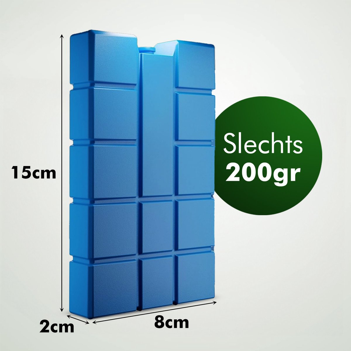 Lichtgewicht koelblokken voor reizen