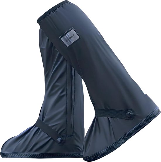 Travelhawk Overschoenen Waterdicht Zwart Maat 39-42