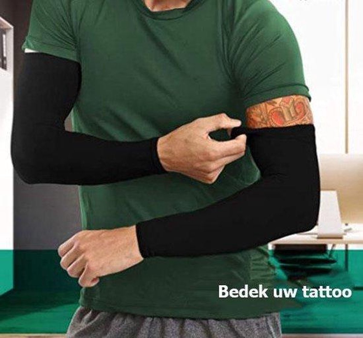 Travelhawk arm sleeve ademend en sneldrogend materiaal voor hardlopen of fietsen