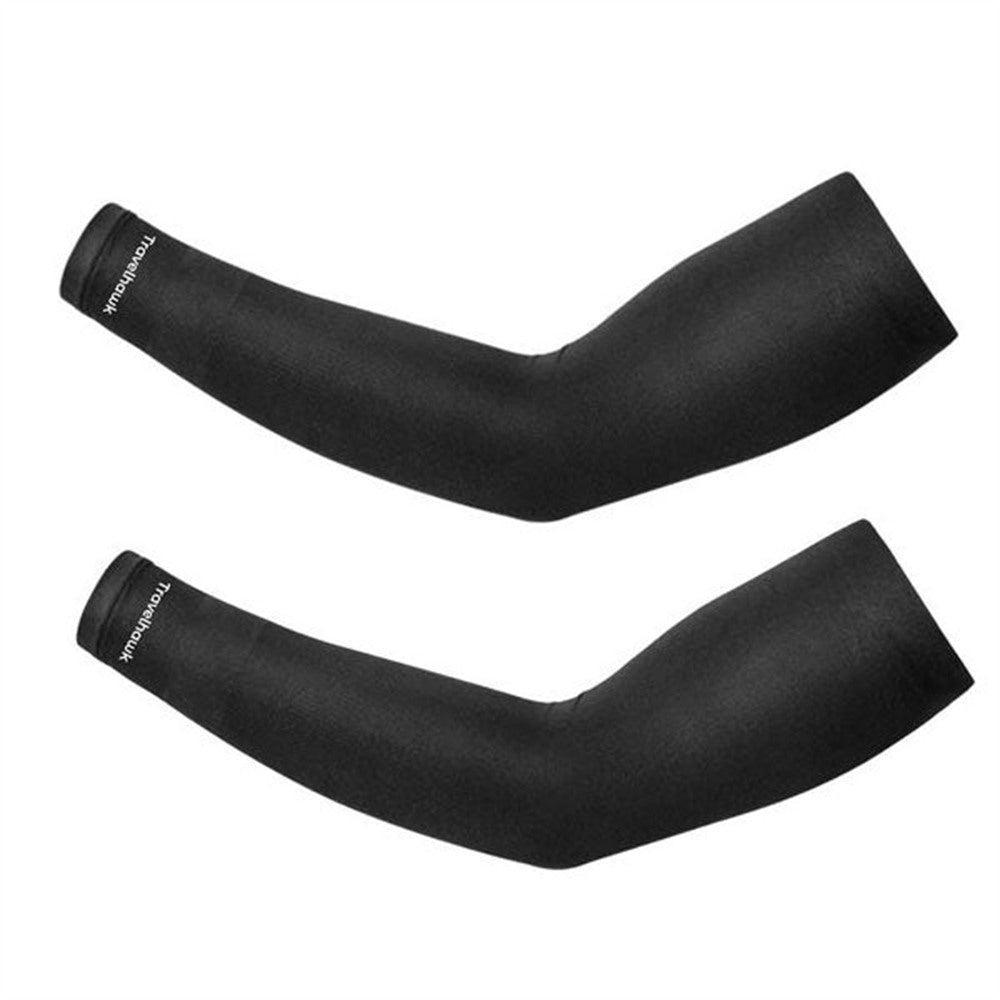Travelhawk arm sleeve compressie set als bescherming tegen zon en transpiratie
