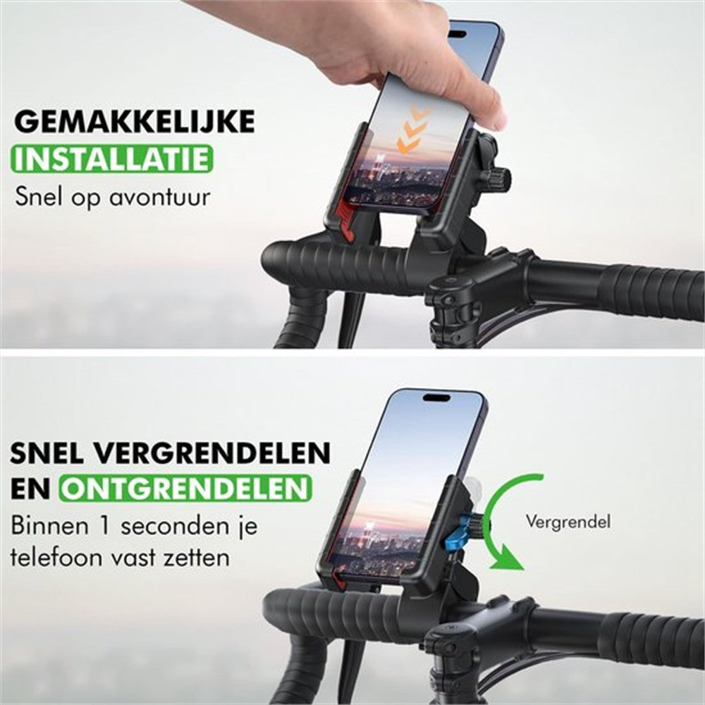 Travelhawk fiets telefoonhouder universele smartphonehouder voor stuur