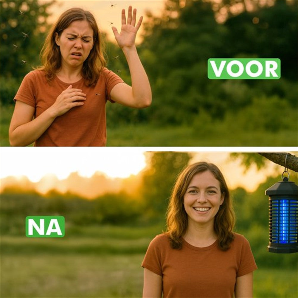 Travelhawk muggenlamp compact en draagbaar