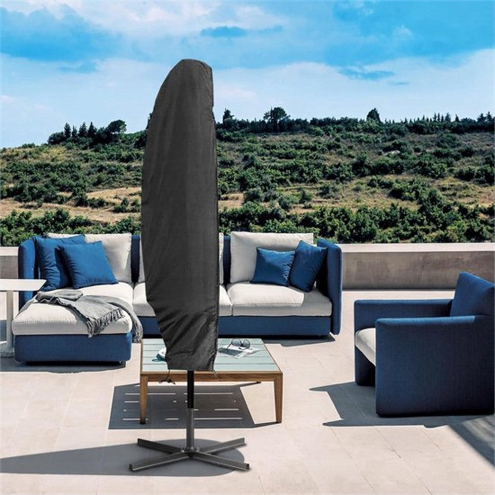 Travelhawk parasolhoes UV-bestendig in tuin setting