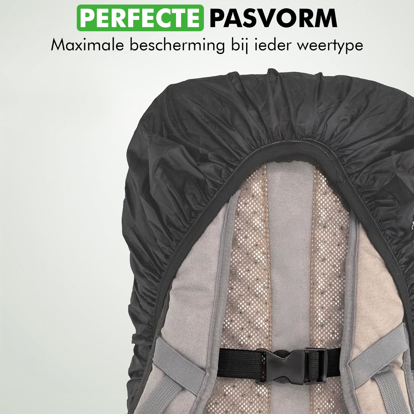 Travelhawk regenhoes rugzak waterdicht over backpack