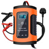 close-up van display / knoppen acculader travelhawk