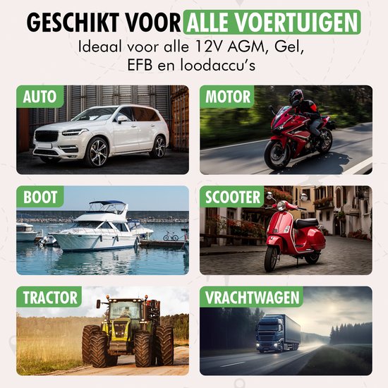 travelhawk acculader voor 12V accu gebruik