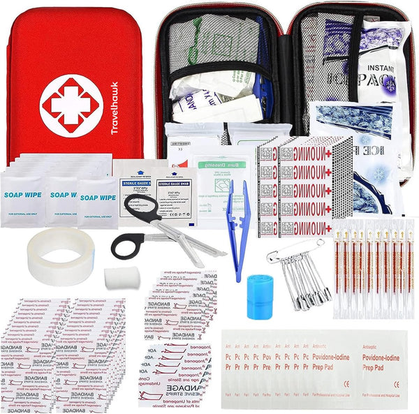 travelhawk ehbo-kit in etui open