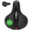 travelhawk fietszadel comfortabel gel met vering
