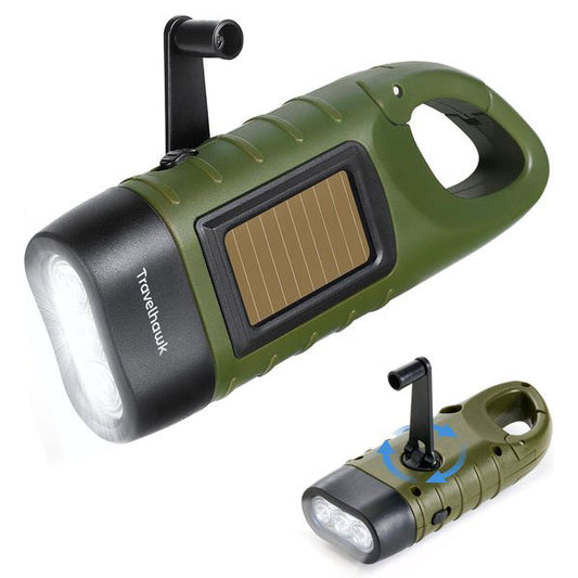 travelhawk opwindbare zaklamp dynamo model