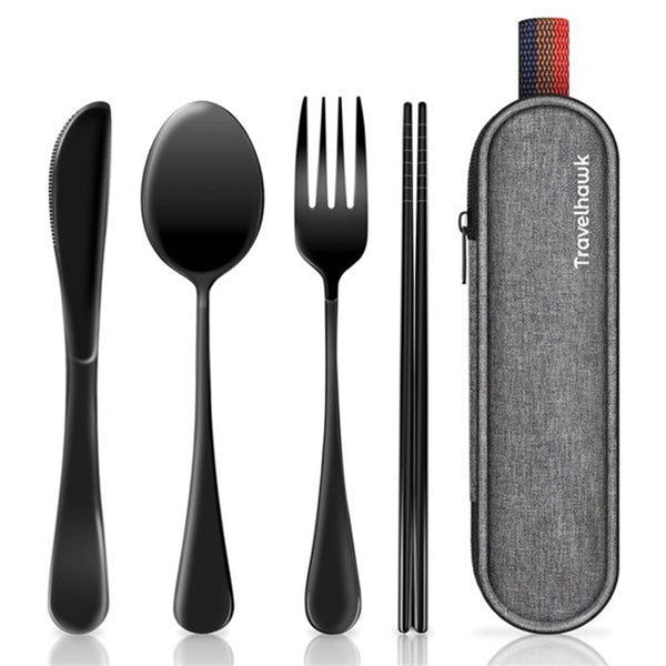 travelhawk reisbestek 8 delig in etui