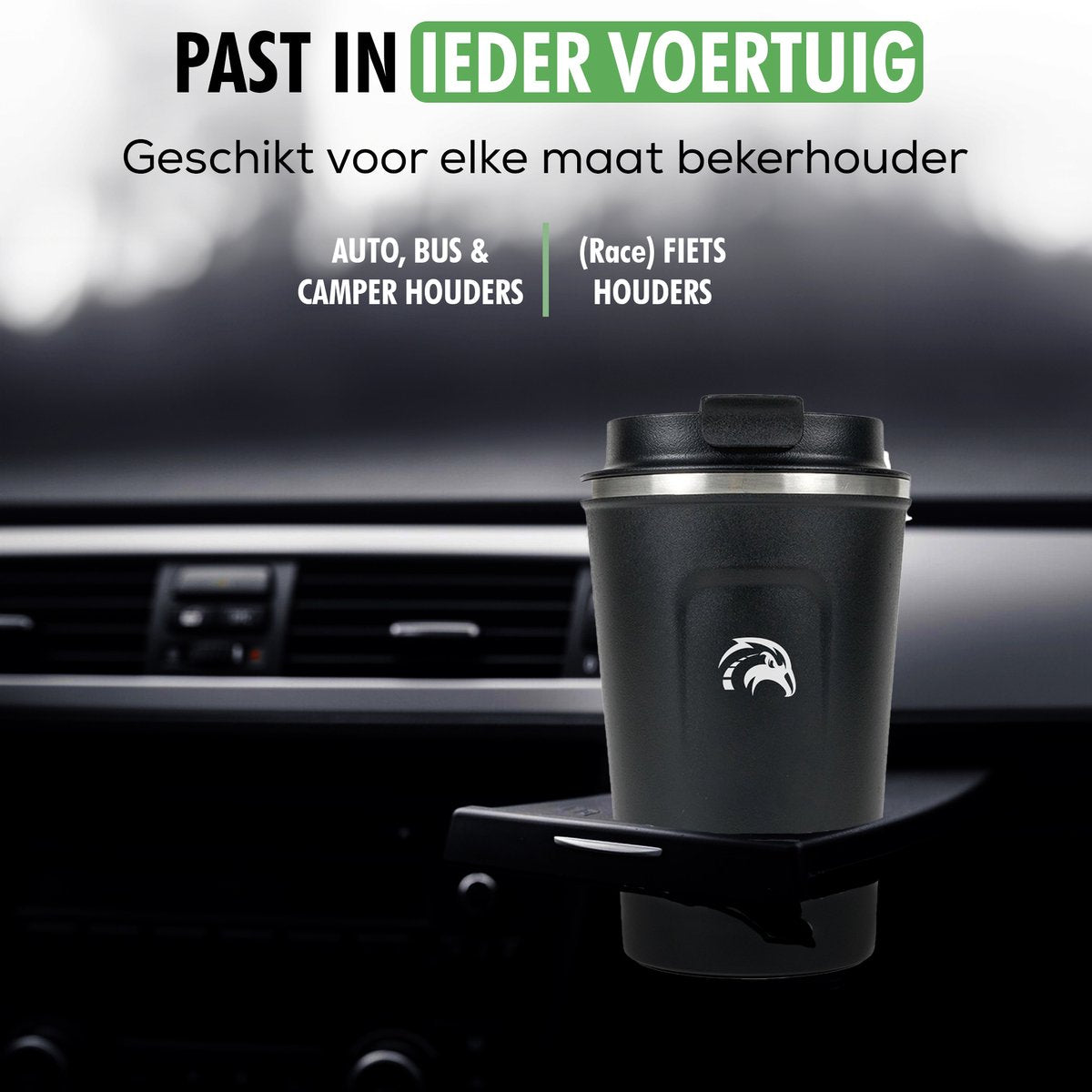 travelhawk thermosbeker rvs 380 ml in auto