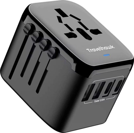 travelhawk wereldstekker universele adapter
