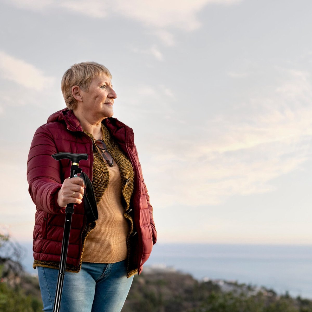 Travelhawk Wandelstok – Verstelbaar & Opvouwbaar