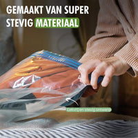 Stevig materiaal van de Travelhawk vacuümzakken