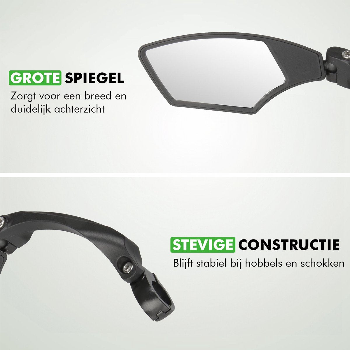 Fietsspiegel Links