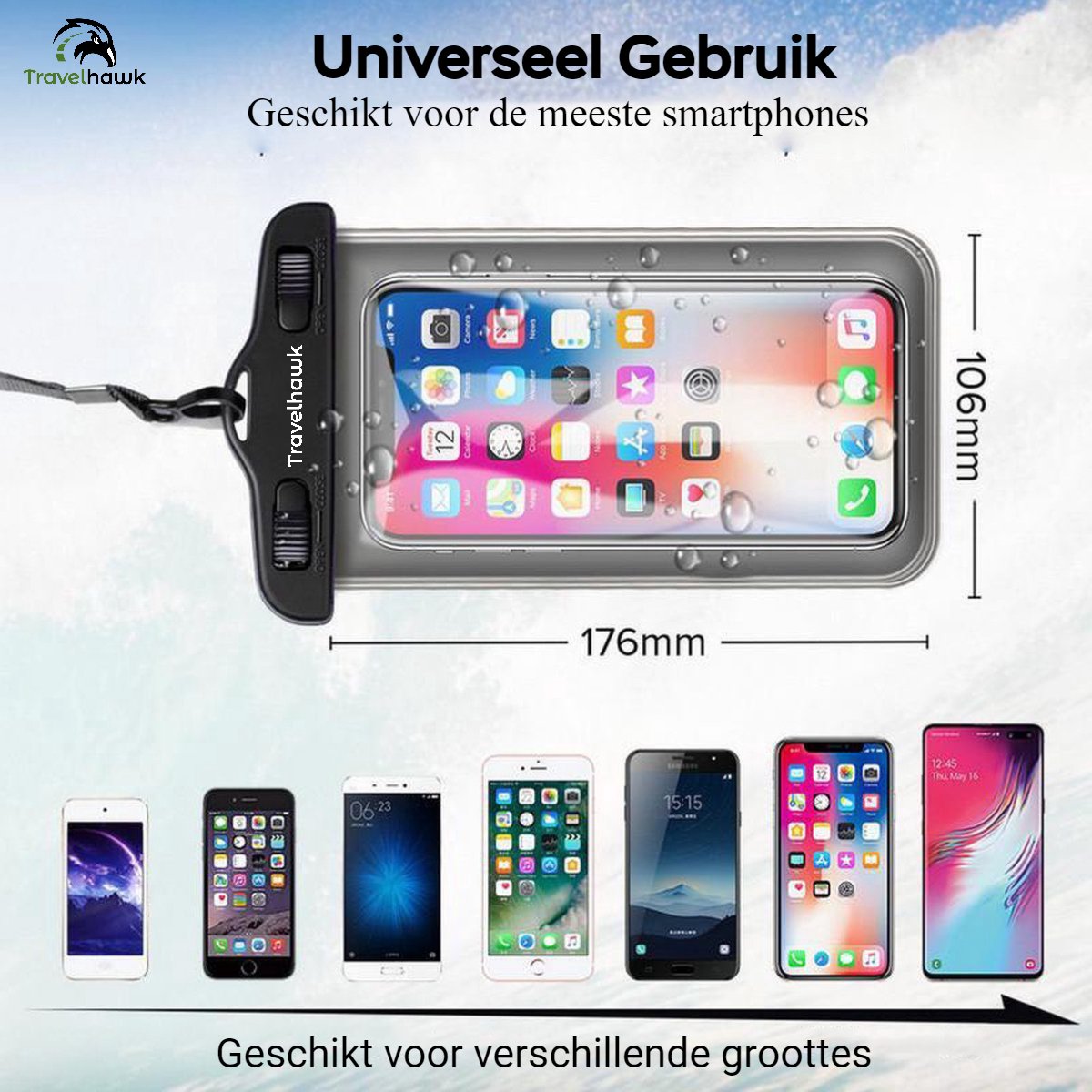 Waterdicht Telefoonhoesje