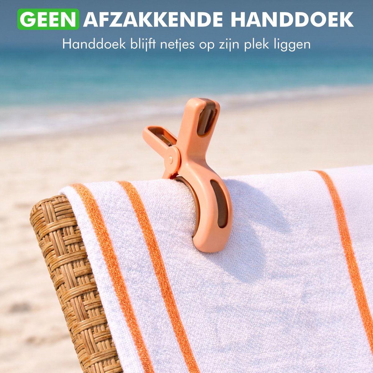 Handdoekklem -