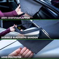 Anti-diefstalflappen, dubbele elastische banden en 600D polyester
