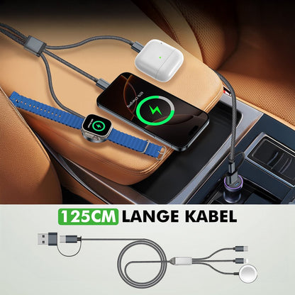 3-in-1 oplaadkabel voor meerdere apparaten tegelijk