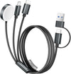 3-in-1 usb kabel usb-c lightning apple watch oplader travelhawk
