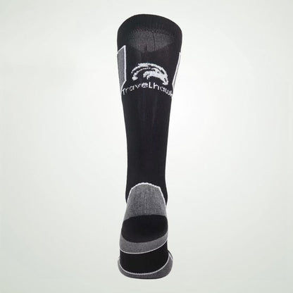 Travelhawk Skisokken Zwart – Heren & Dames Maat