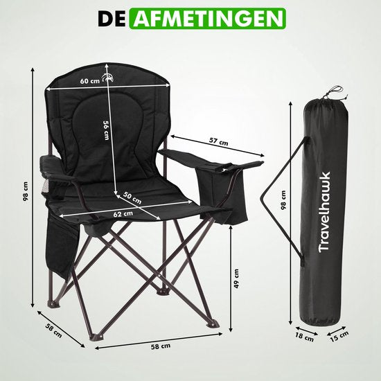 Campingstoel XL