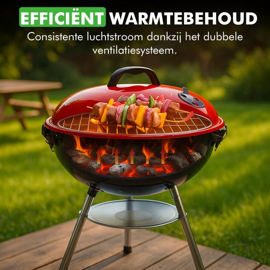Travelhawk houtskool barbecue opberghoes