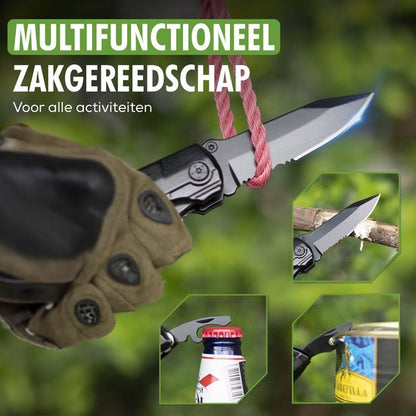 Travelhawk Multitool Zakmes – 14-in-1 Multifunctioneel Gereedschap