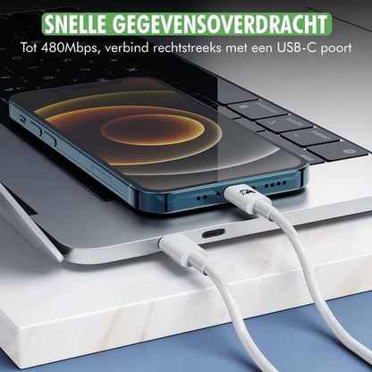 USB-C naar lightning Kabel