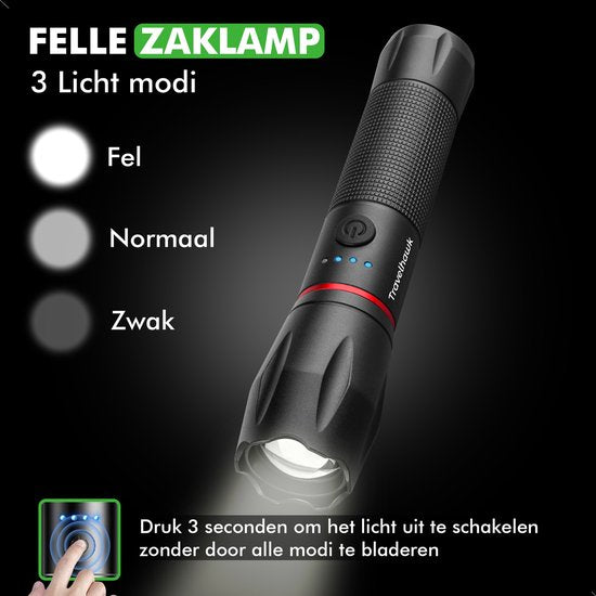 Oplaadbare Zaklamp