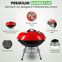 Travelhawk houtskool barbecue grillrooster