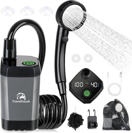 Elektrische Campingdouche