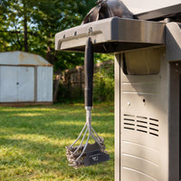 BBQ borstel reinigen grill rooster barbecue