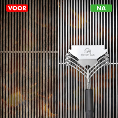 BBQ borstel veilig voor gebruik