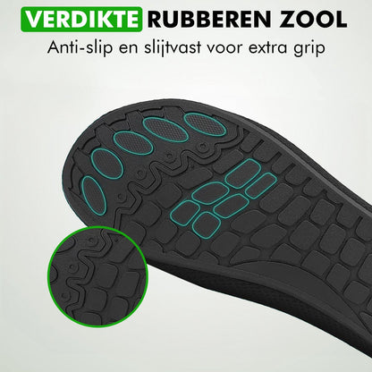 Bovenaanzicht Travelhawk waterschoenen zwart