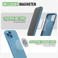 Close-up van magnetische Travelhawk auto telefoonhouder