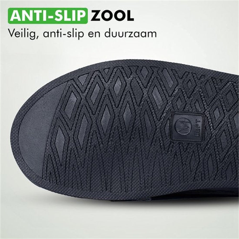 Detail van Travelhawk waterdichte overschoenen materiaal