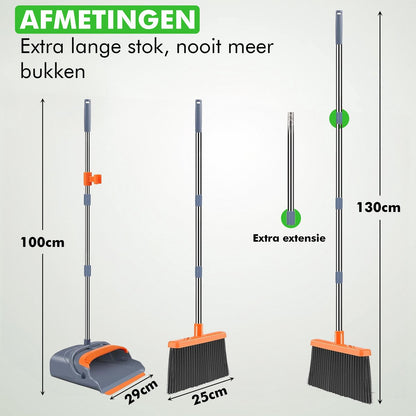 Ergonomisch stoffer en blik voor binnengebruik