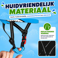 Fietshelm kind met 6 ventilatieopeningen